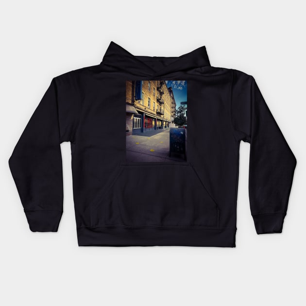 Harlem Manhattan St Nicholas Avenue NYC Kids Hoodie by eleonoraingrid